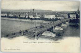 10543206 Basel BS Basel Untere Rheinbruecke Kleinbasel X Basel BS - Andere & Zonder Classificatie