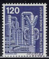 GERMANY(1975) Chemical Plant. MUSTER (specimen) Overprint. Scott No 1181. - Autres & Non Classés