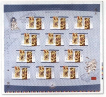 CANADA # 2016ii Uncut Press Sheet Limited Edition - Year Of The Monkey - 2004 - Volledige & Onvolledige Vellen