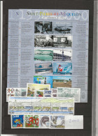 2000 MNH St Pierre Et Miquelon Year Collection Postfris** - Komplette Jahrgänge