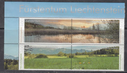 2015 Liechtenstein Views Complete Block Of 4 MNH @ BELOW FACE VALUE - Nuovi