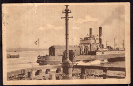 Denmark - Boats - Fredericia - The Ferry Goes Over To The Strip - Hausboote