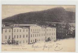 39055021 - Hermsdorf Und Kynast - Sobieszów / Kreis Hirschberg - Jelenia Góra.  Tietze`s Hotel Gelaufen 1901. Gute Erha - Polen