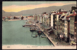 France - Bateaux - Toulon - Vue Générale Des Quais - Péniches