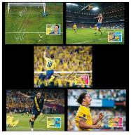 Sweden 2014 - Zlatan Ibrahimovic Carte Maximum Set - Clubs Mythiques