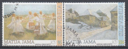 SLOVENIA 409-410,used,hinged - Autres & Non Classés