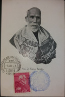 POSTAL MAXIMO - 1º CENTENÁRIO DO NASCIMENTO DO PROFESSOR DOUTOR GOMES TEIXEIRA - Maximum Cards & Covers