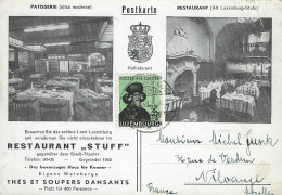 Luxembourg - Luxemburg -  Carte-Postale   1938    Caritas - Ganzsachen