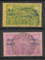 GUYANE - 1923 - N°YT. 95 à 96 - Série Complète - Oblitéré / Used - Usati
