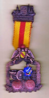 FFA Médaille Sport 1984 Volkswanderung EPFENBACH 1.Bad.Feld-Art Regt.(Artilleur,aigle,Bad Wurtemberg, Karlsrühe) _Di014 - Germany