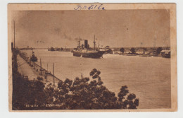 Romania - Braila Portul Harbour Harbor Port - Steamer Dampfer Steamboat Bateau A Vapeur Ministerul Informatiilor Craiova - Roumanie