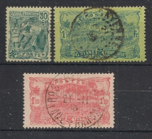 GUYANE - 1926 - N°YT. 106 à 108 - Série Complète - Oblitéré / Used - Usados