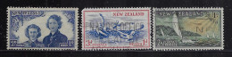 NEW ZEALAND  1944,1951  SEMI-POSTAL  SCOTT#B25,B39,B53  USED - Usati