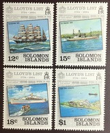 Solomon Islands 1984 Lloyd’s List MNH - Salomoninseln (Salomonen 1978-...)