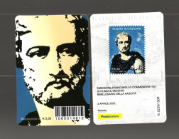 ITALIA  :  Tessera Filatelica - PLINIO  Il Vecchio - Tiratura 1200 Pz.   3.04.2023 - Philatelic Cards