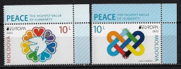 MOLDOVA /MOLDAVIA /MOLDAWIEN - EUROPA-CEPT 2023 -"PEACE -THE HIGHEST VALUE Of HUMANITY".- SERIE De 2 V. - CH-SUP-DER - 2023