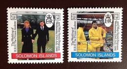 Solomon Islands 1986 Royal Wedding MNH - Salomoninseln (Salomonen 1978-...)