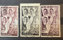 Russia/Russia 1938 Yvert  632-634 MNH - Usati