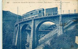 06* MENTON  A SOSPEL  Ligne Du Tram – Viaduc De Caramel    RL21,0550 - Menton