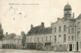 02* BRAINE  Place De La Mairie      RL21,0239 - Autres & Non Classés