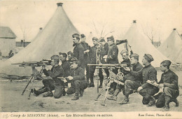 02* SISSONNE  Les Mitrailleuses En Action     RL21,0189 - Barracks