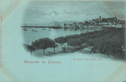 06* CANNES    Le Port  Et La Vieille Ville  RL21,0647 - Cannes