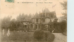 14* HENNEQUEVILLE  Petit Manoir « villa De Rejane »     RL21,1554 - Autres & Non Classés