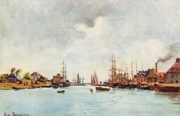 14* COURSEULLES  Avant Port (illustree)      RL21,1443 - Courseulles-sur-Mer