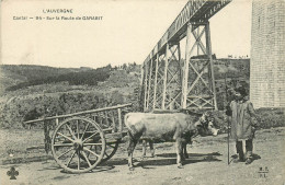 15* AUVERGNE    Sur La Route De Garabit – Attelage      RL21,1962 - Aurillac