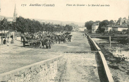 15* AURILLAC    Place Du Gravier – Marche Aux Bois    RL21,1951 - Aurillac