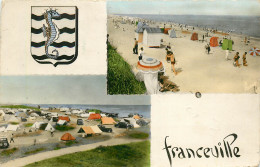 14* FRANCEVILLE   Plage Et Camping   (CPSM 9x14cm)  RL21,1864 - Autres & Non Classés