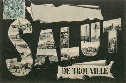 14* TROUVILLE   « salut »  Multivues RL21,1720 - Trouville