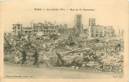 14* CAEN   Ruines Rue Du 11 Novembre WW2   RL21,1704 - Guerre 1939-45