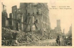 14* CAEN  Rue St Jean – Ruines Hotel « d Angleterre » WW2    RL21,1687 - Oorlog 1939-45