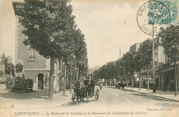 92* ST COUD   Bd De Versailles – Monument 1870-71    RL32,0481 - Saint Cloud