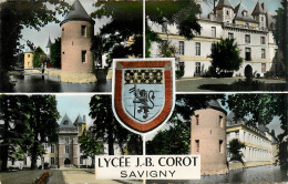 91* SAVIGNY  Lycee Corot Multi Vues   CPSM (9x14cm)      RL32,0383 - Savigny Sur Orge
