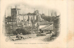 86* MORTHEMER  Le Chateau  Et L Eglise    RL32,0091 - Autres & Non Classés