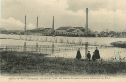 94* CHOISY LE ROI  Crue 1910 –bassins Et Usine Des Eaux       RL32,1063 - Choisy Le Roi