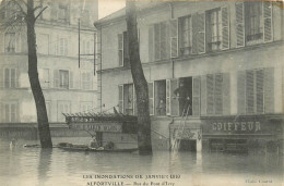 94* ALFORTVILLE  Crue 1910 -  Rue Du Pont D Ivry   RL32,1023 - Alfortville