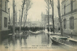 94* NOGENT S/MARNE  Crue 1910 -  Av Charles V    RL32,1024 - Nogent Sur Marne