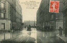 92* ASNIERES Crue 1910 -   Rue St Denis – Place Voltaire    RL32,0563 - Antony