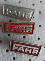 FAHR Tractor  Agriculture Machinery And Equipment PinS - Markennamen