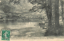 73* AIGUEBELETTE Vue Generale  Lac  Et Village      RL43,0494 - Otros & Sin Clasificación