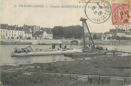 71* CHALON S/SAONE  Chantier Schneider – Port Des Torpilleurs       RL43,0159 - Chalon Sur Saone