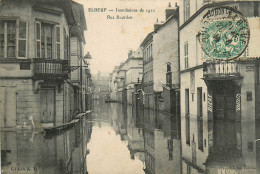 76* ELBEUF   Inondations De 1910 -  Rue Bourdon       RL43,0799 - Elbeuf