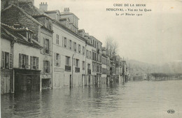 78* BOUGIVAL  Crue 1910 – Les Quais      RL43,1381 - Bougival