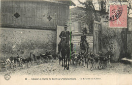 77* FONTAINEBLEAU  - Chasse –rentree Au Chenil         RL43,1165 - Jagd