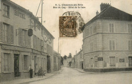 77* CHAUMES ENBRIE  Rue Du Coq – Hotel De La Gare        RL43,1140 - Other & Unclassified