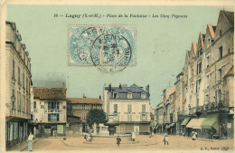 77* LAGNY Place De La Fontaine        RL43,1128 - Lagny Sur Marne