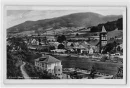 39109921 - Elzach. Gesamtansicht Mit Blick Auf Die Kirche Gelaufen. Marke Entfernt. Leichter Stempeldurchdruck, Leicht  - Elzach